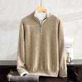 Knit Sweater with Zip Front
