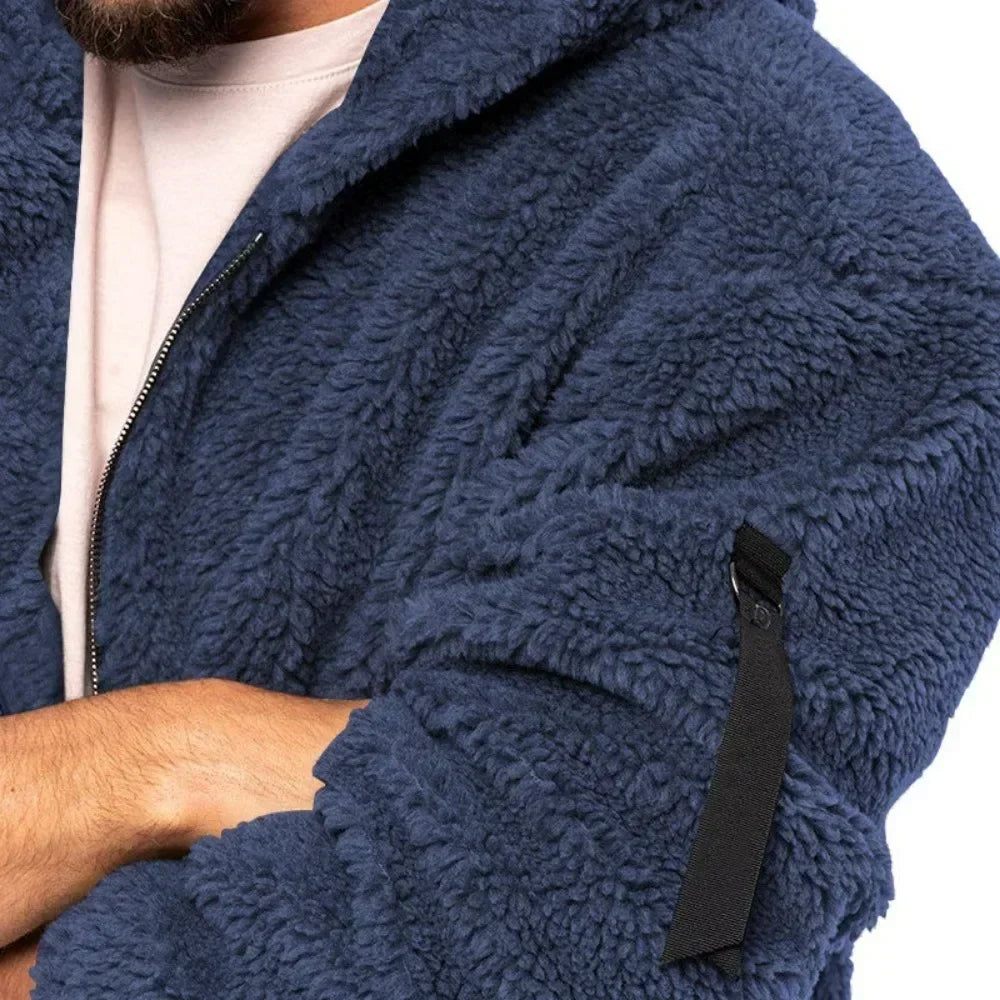 Fleece Jacket with Hood