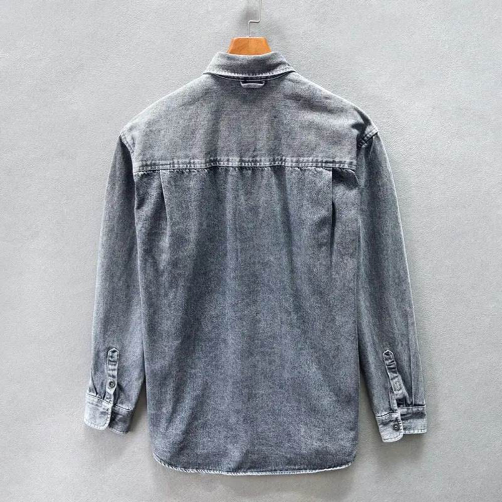 Denim Jacket with Hood