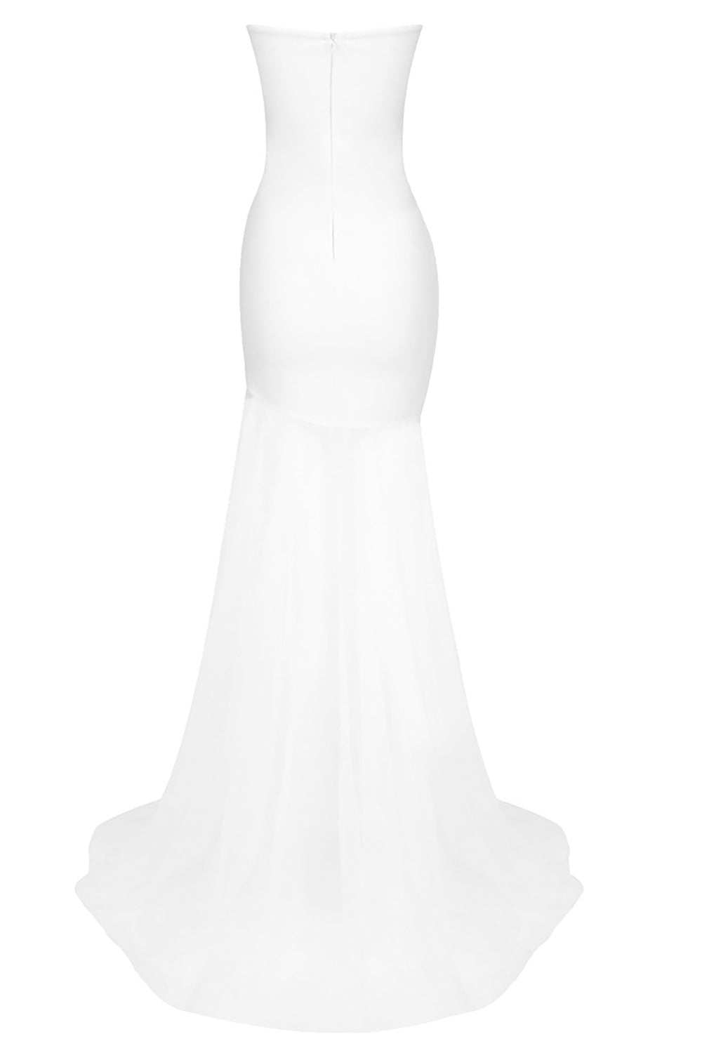 Veronica Strapless Crystal Embellishment Mini-Length Dress