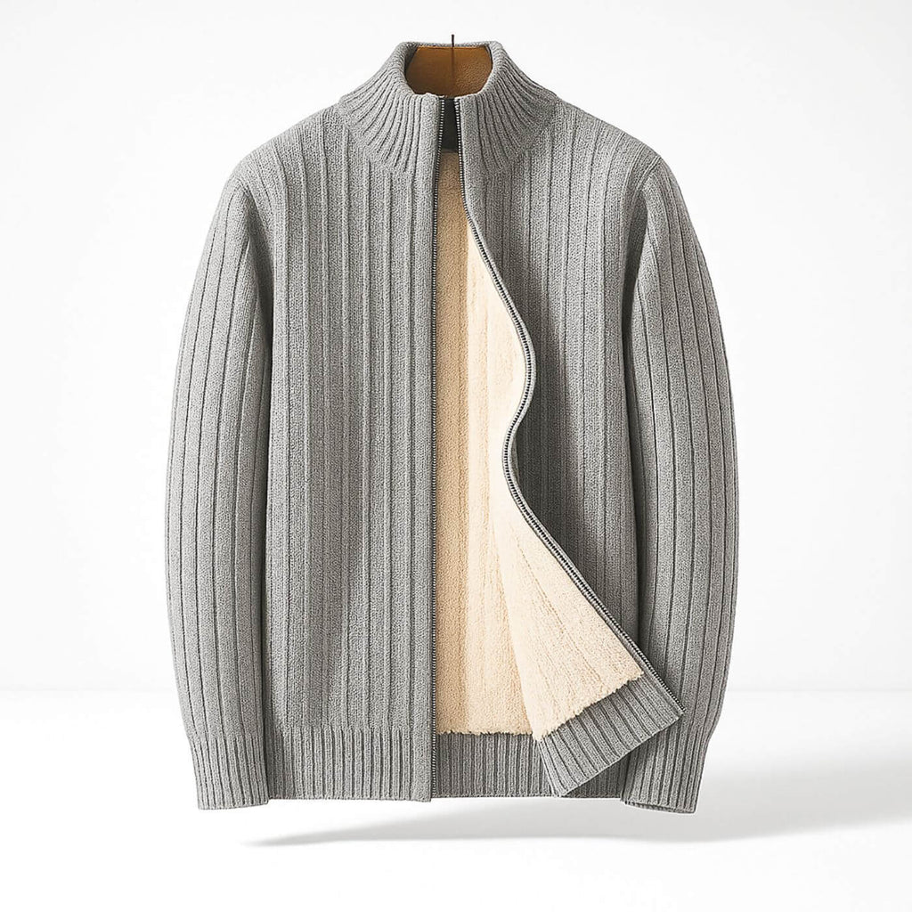 Lightweight Cardigan with Textured Knit