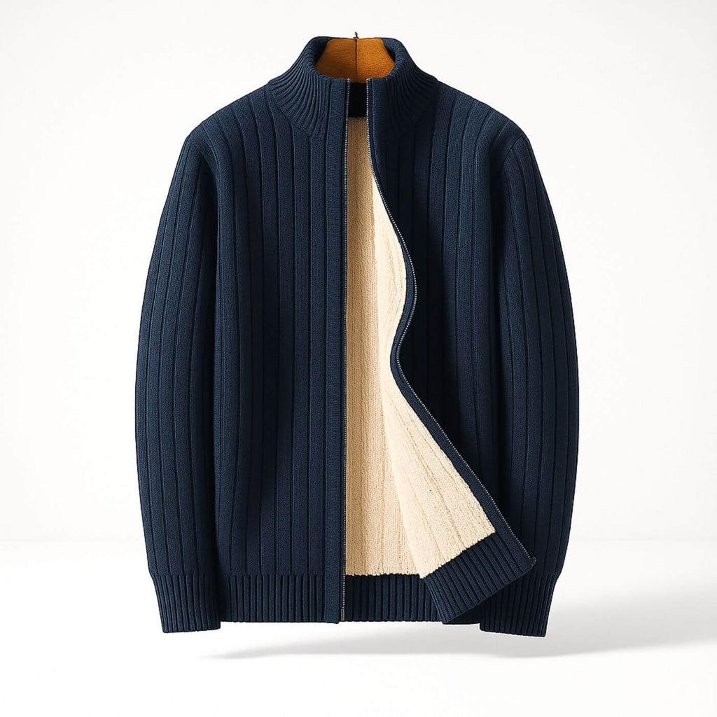 Lightweight Cardigan with Textured Knit