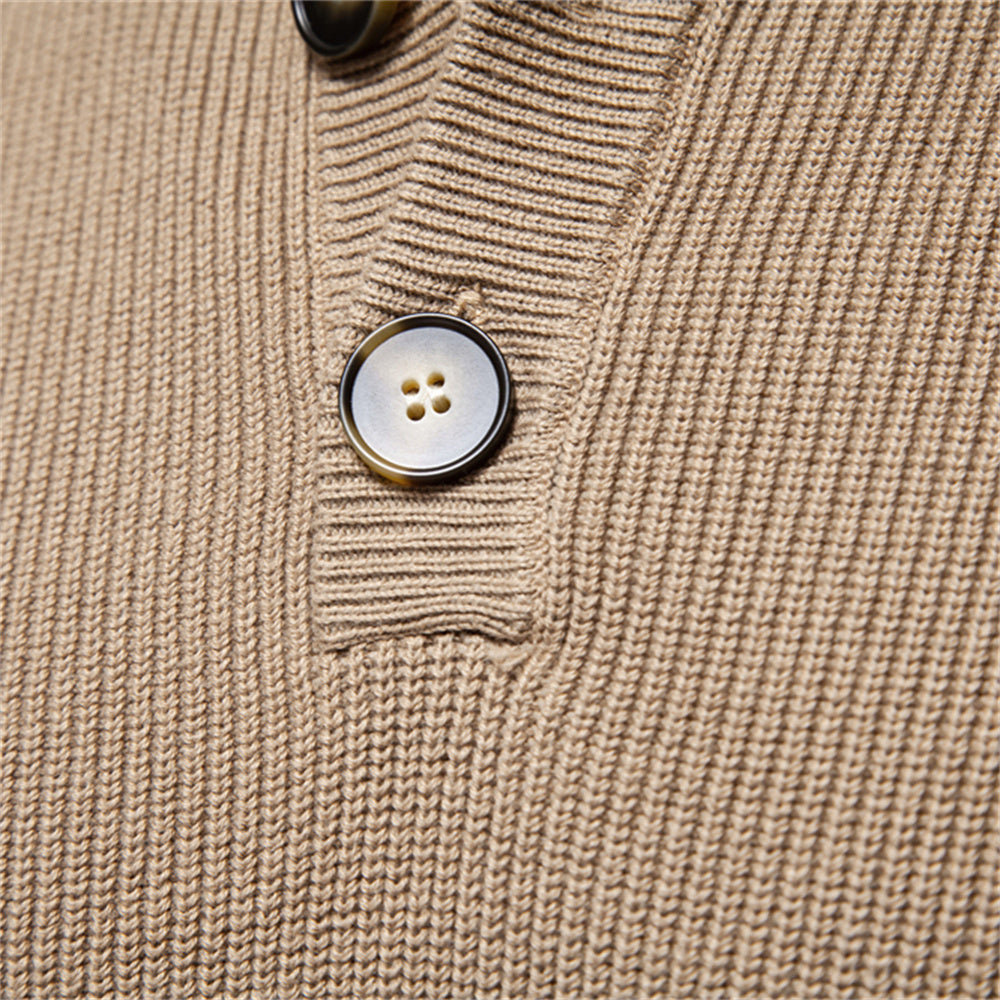 Breathable Wool Blend Sweater for Cold Weather