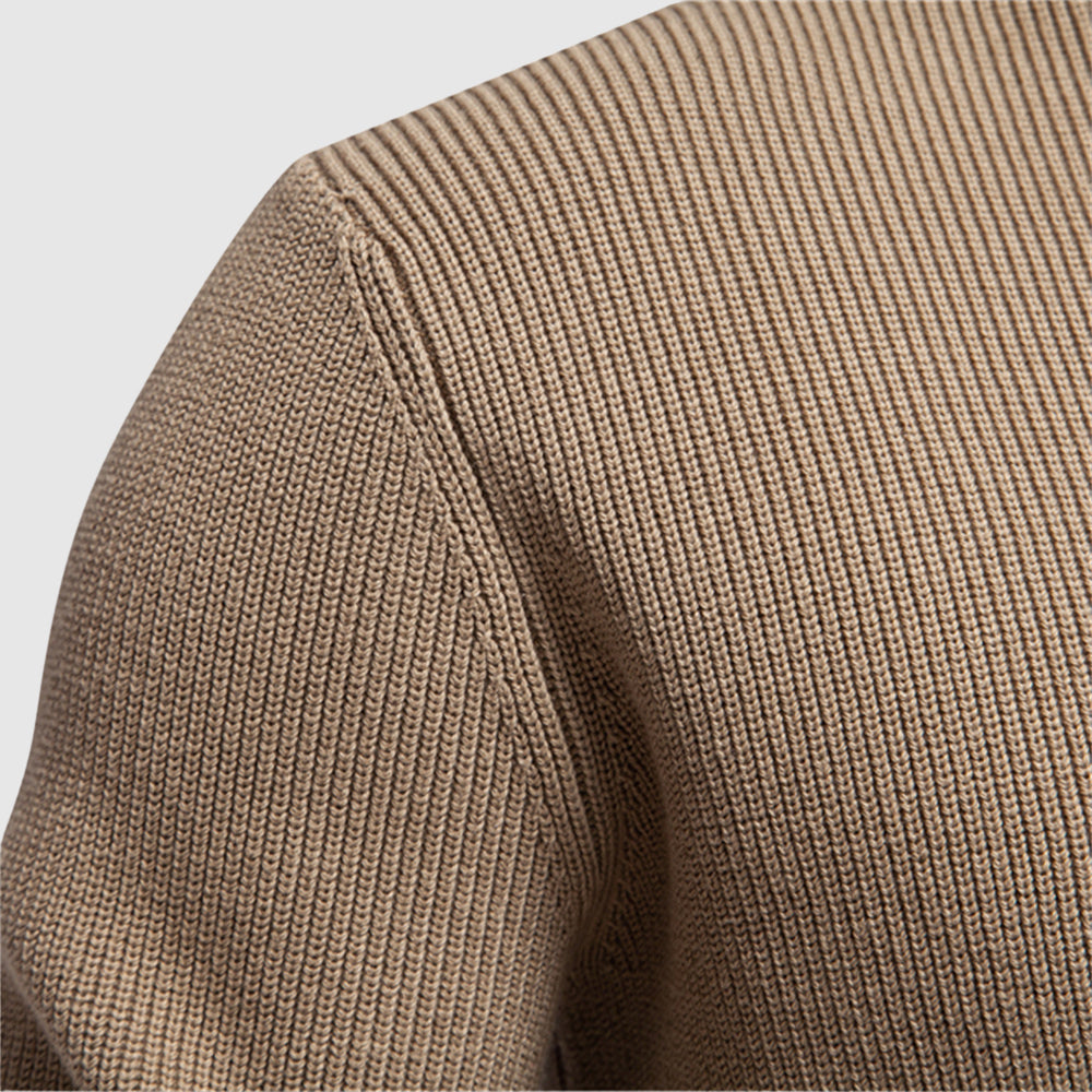 Breathable Wool Blend Sweater for Cold Weather