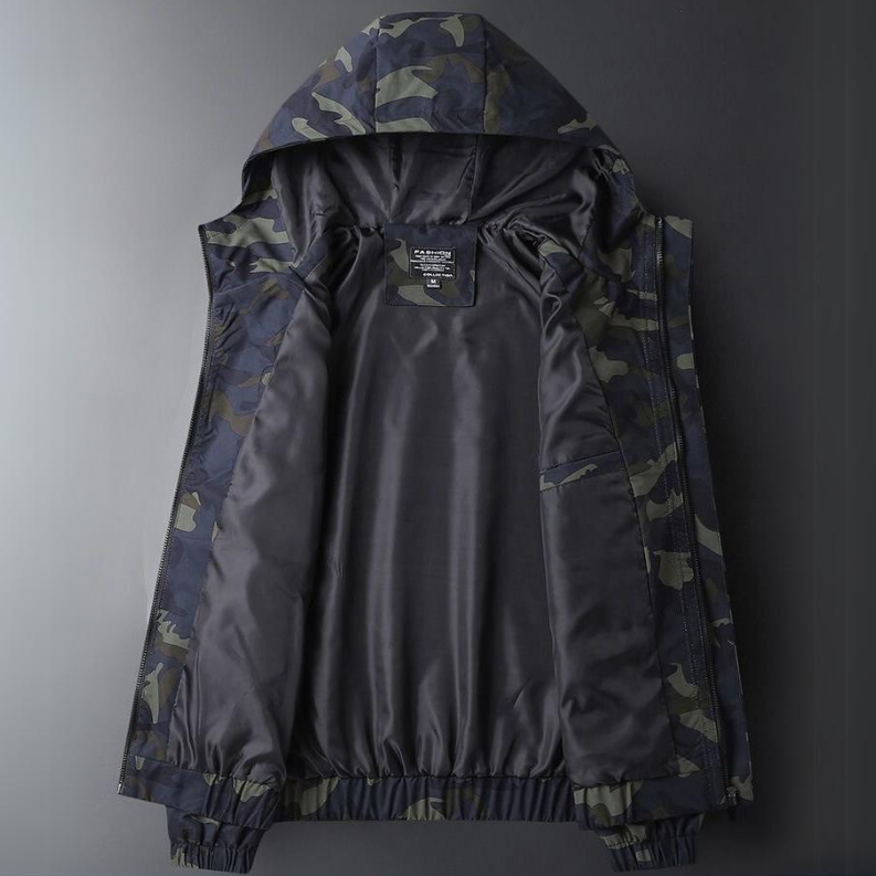 Waterproof Jacket with Wind Protection