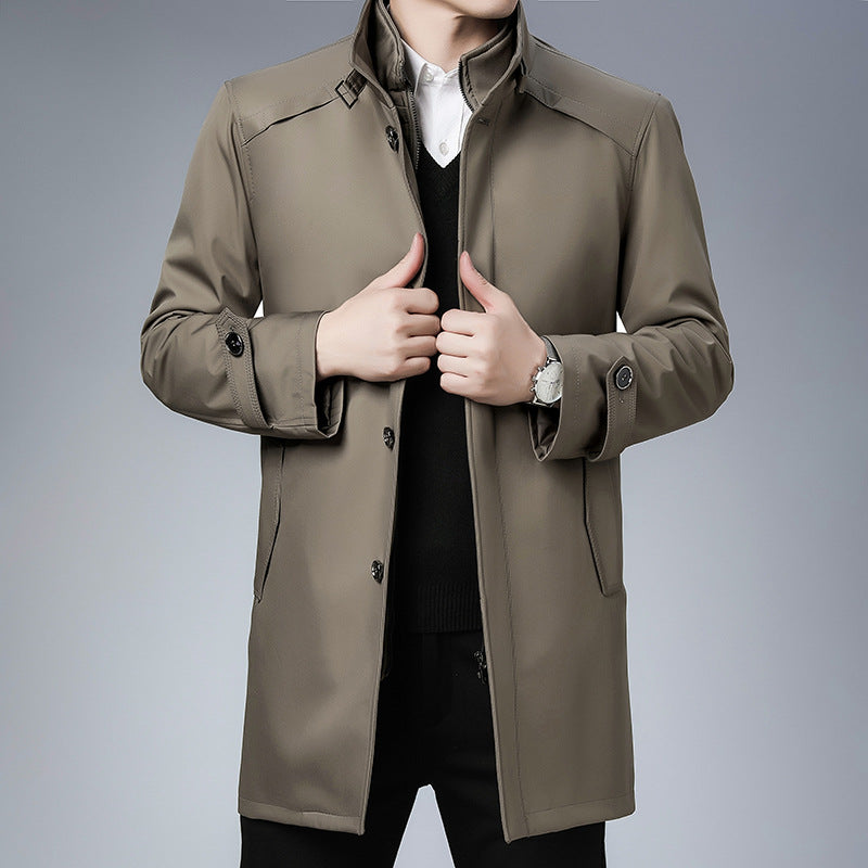 Lightweight Polyester Coat