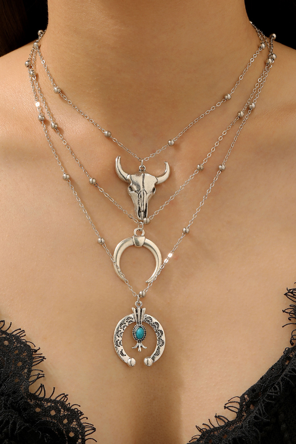Statement Women's Western Element Necklace