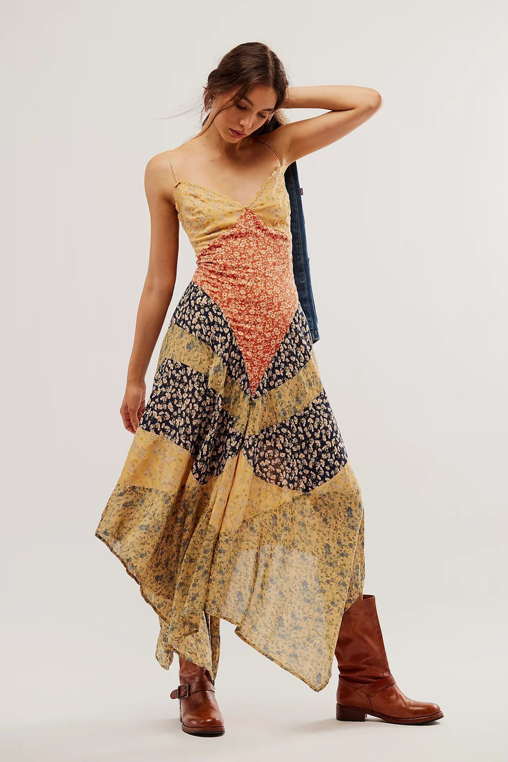 In The Flowers Maxi-Length Dress