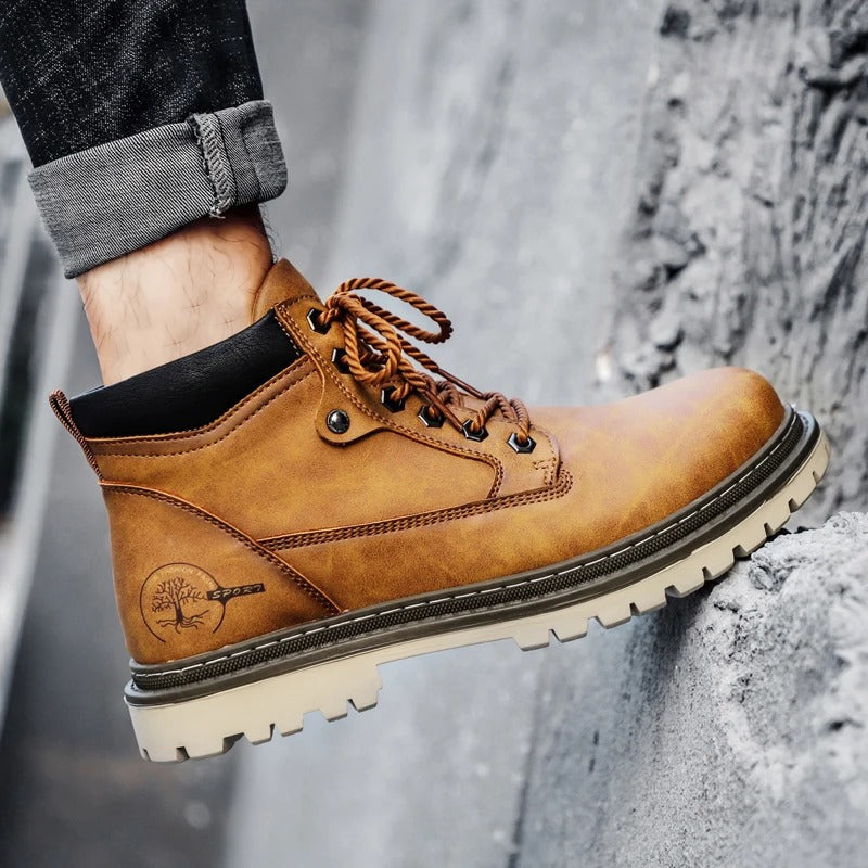 Boots with Padded Collar