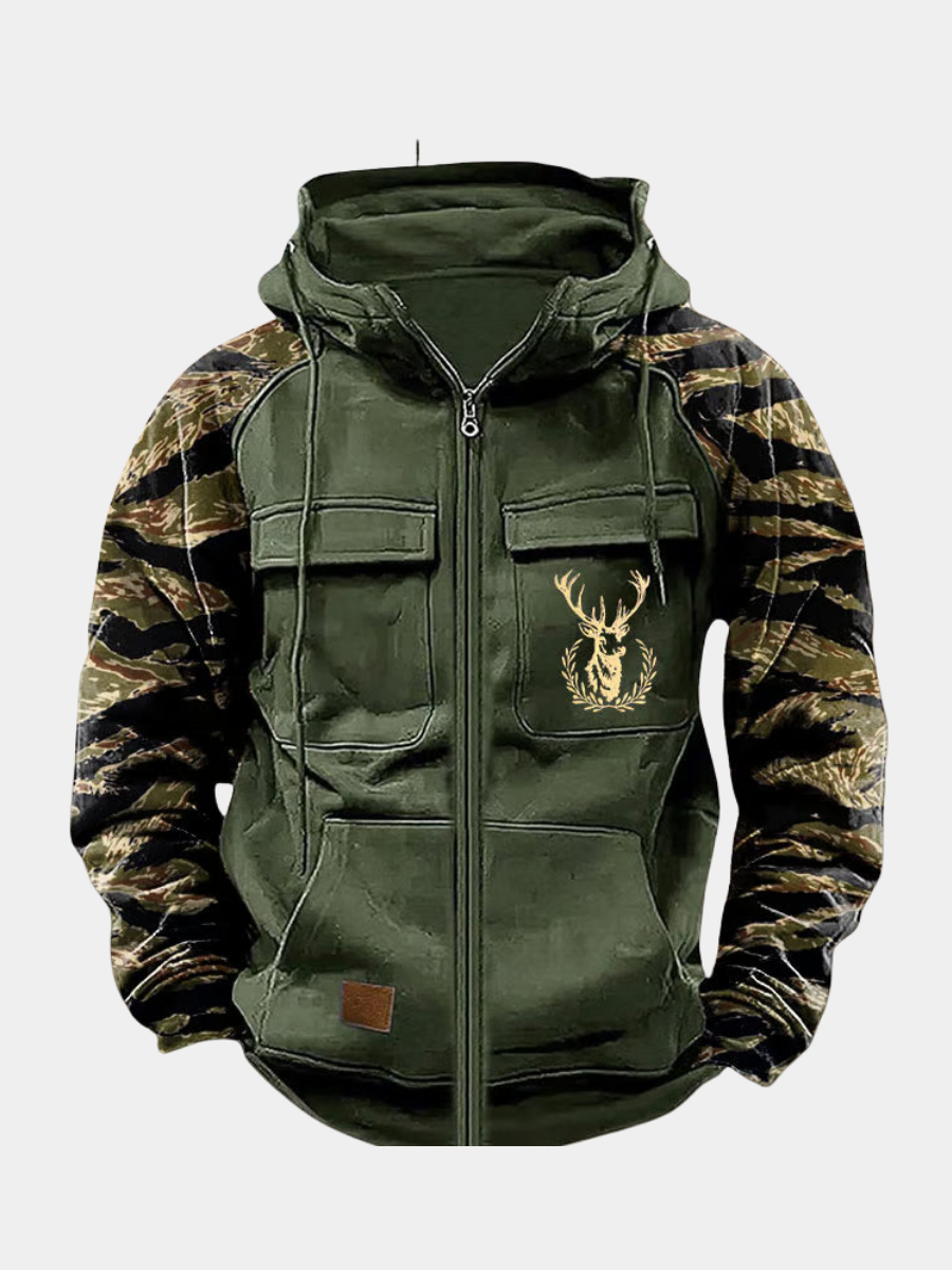 Hoodie with Zip Front