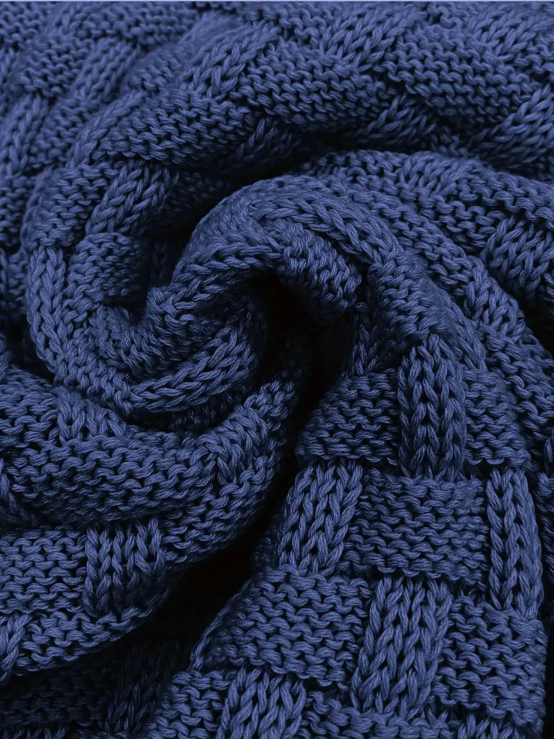 Warm Denim Sweater