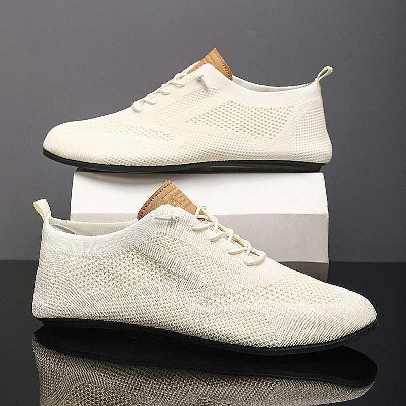 Mesh Knit Sneakers with Breathable Upper