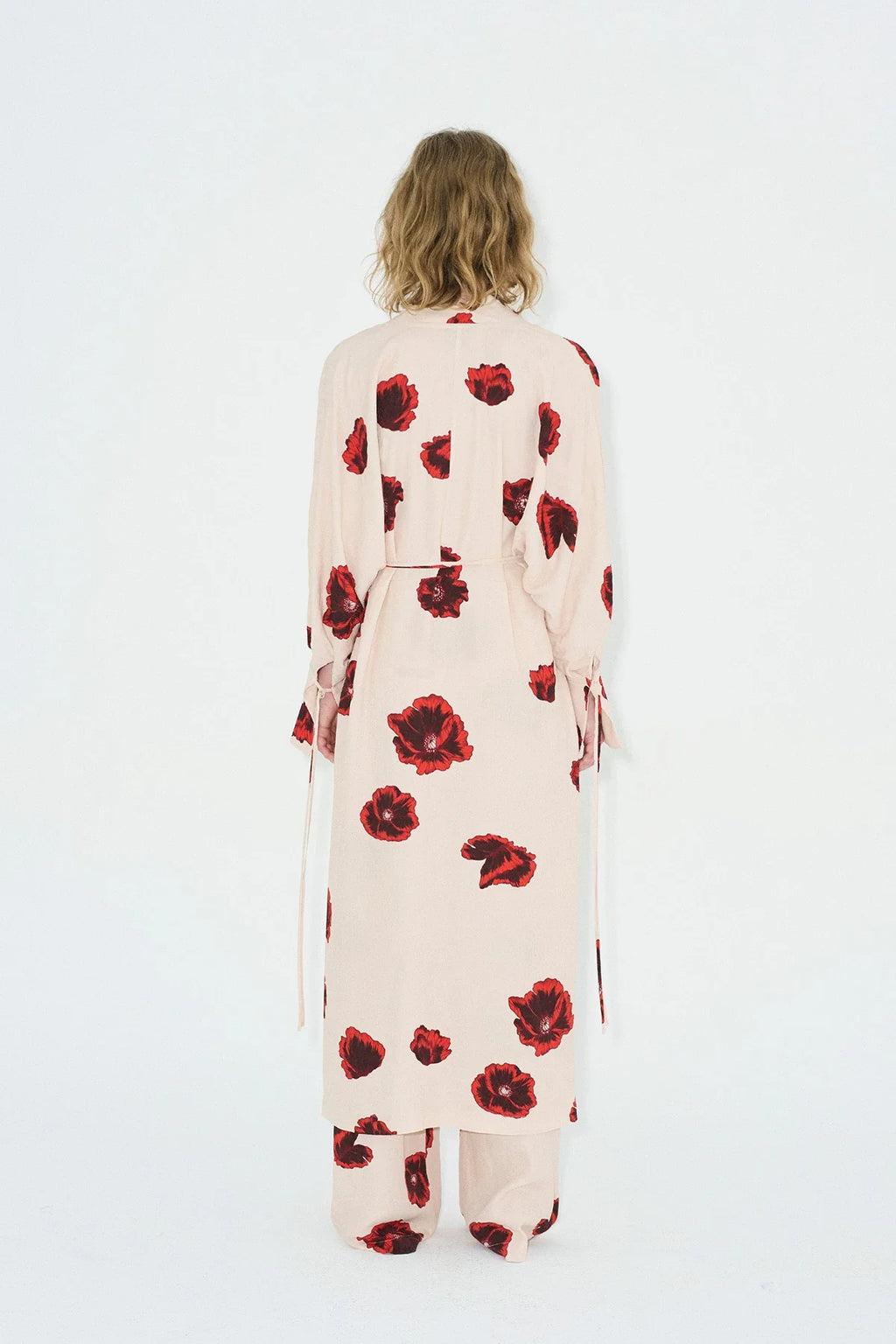 Modern Sahara Print Kimono Dress