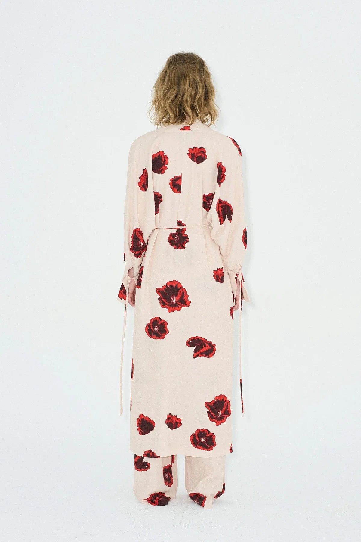 Modern Sahara Print Kimono Dress