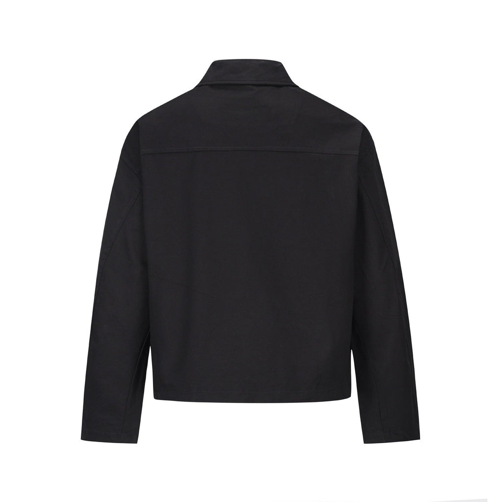 Sporty Jacket with Textured Knit
