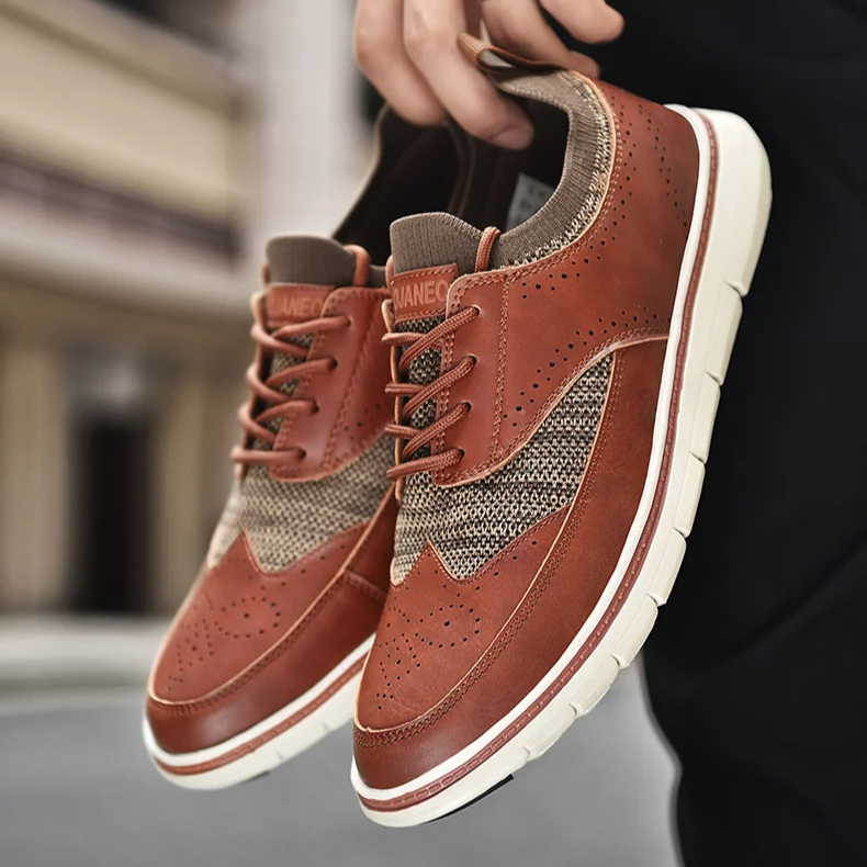 Sneakers with Shock-Absorbing Sole