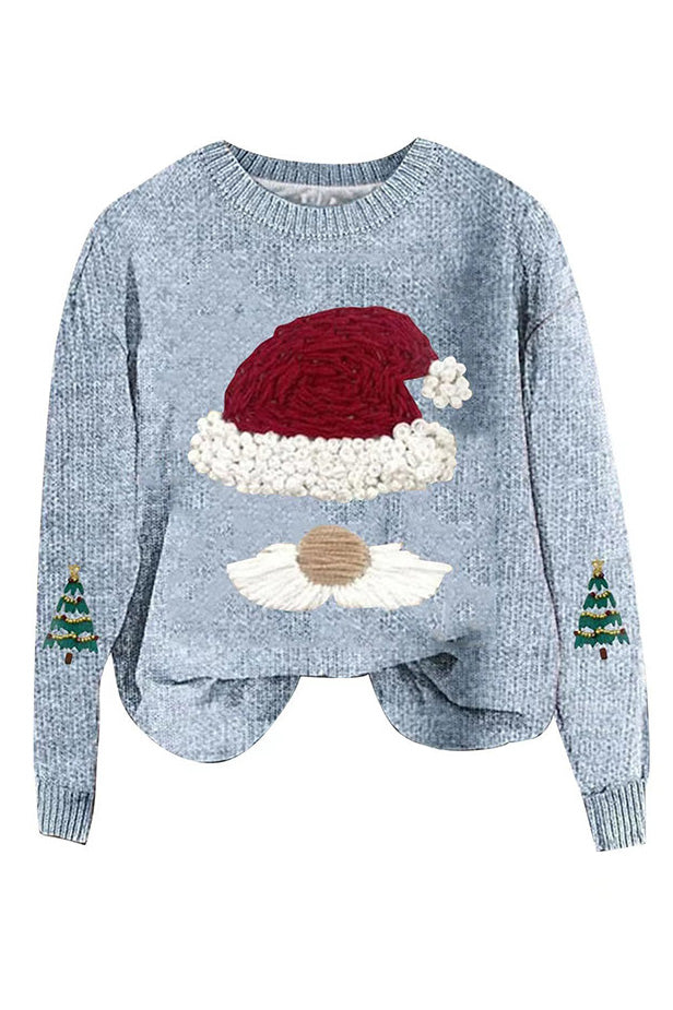 Modern Loose Fit Christmas Knit Sweater