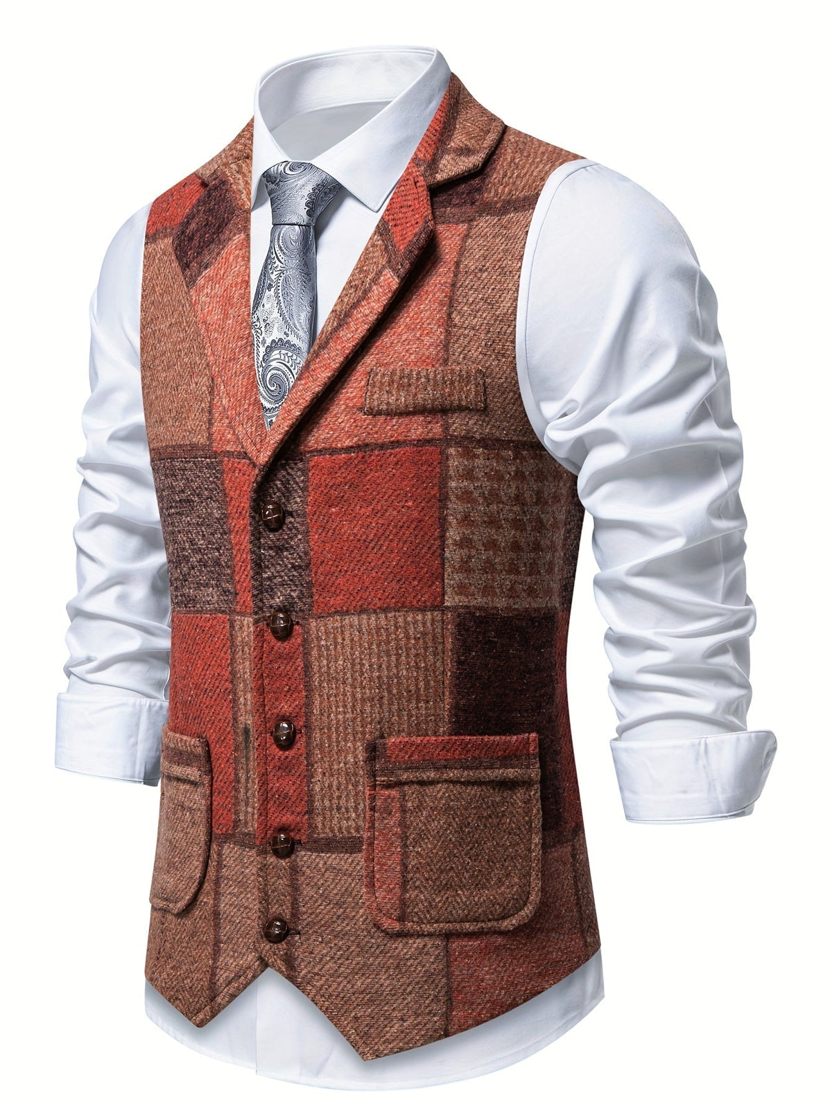 Vest with Button Front