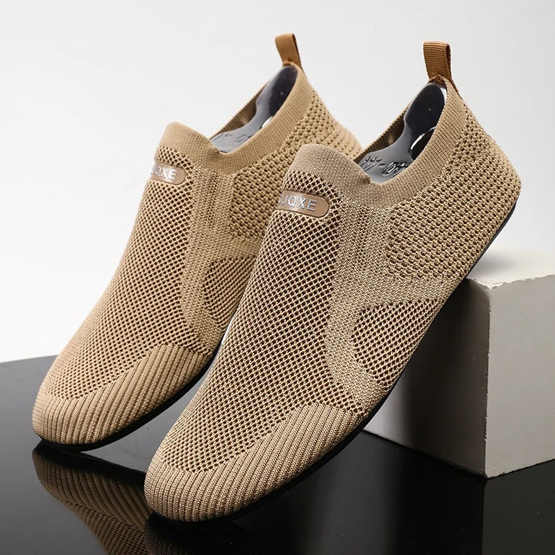 Mesh Knit Slides with Breathable Upper