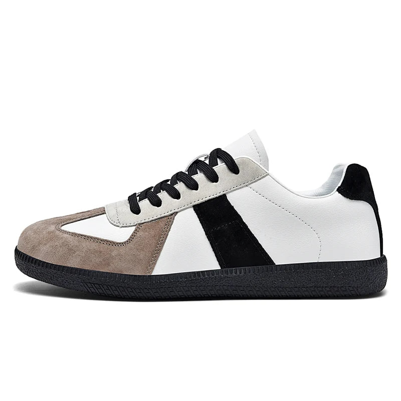 Suede Sneakers with Cushioned Insole