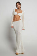 Coordinated Brook Cropped Knit Set
