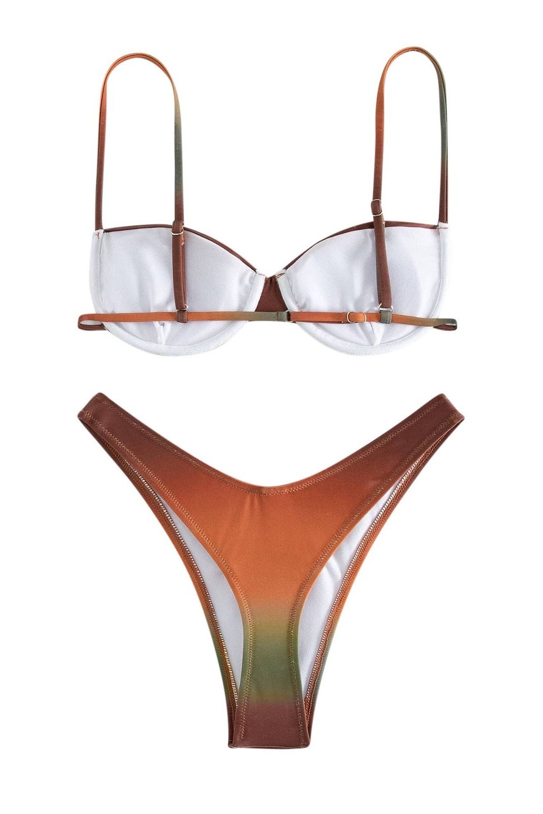 Brook Patterned Gradient Bikini