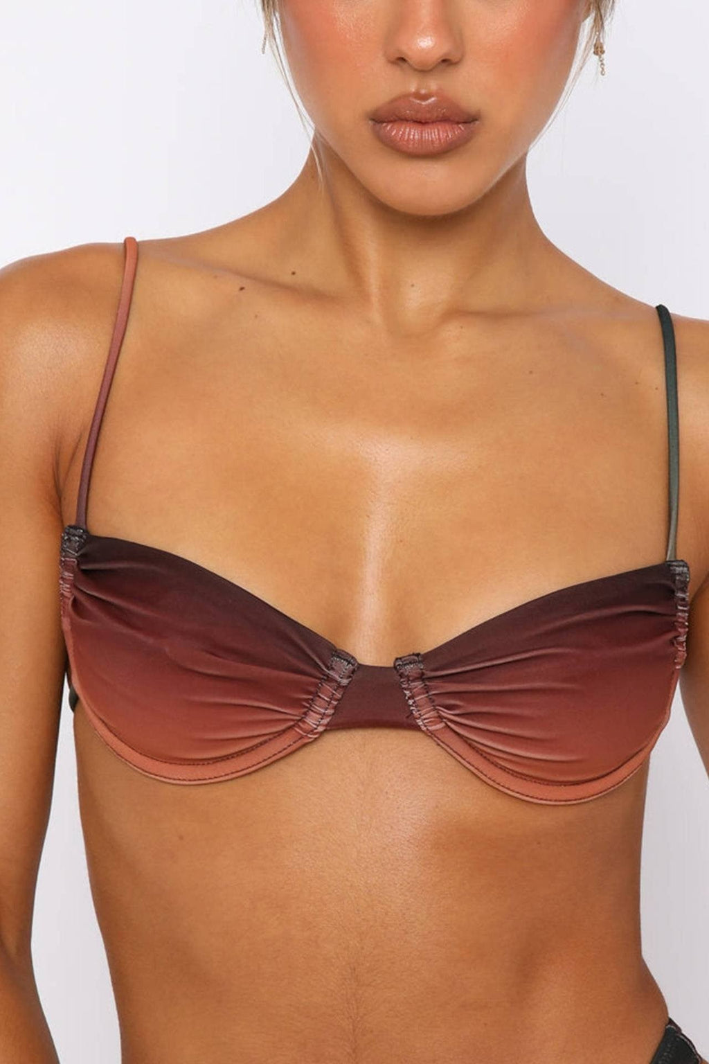 Brook Patterned Gradient Bikini
