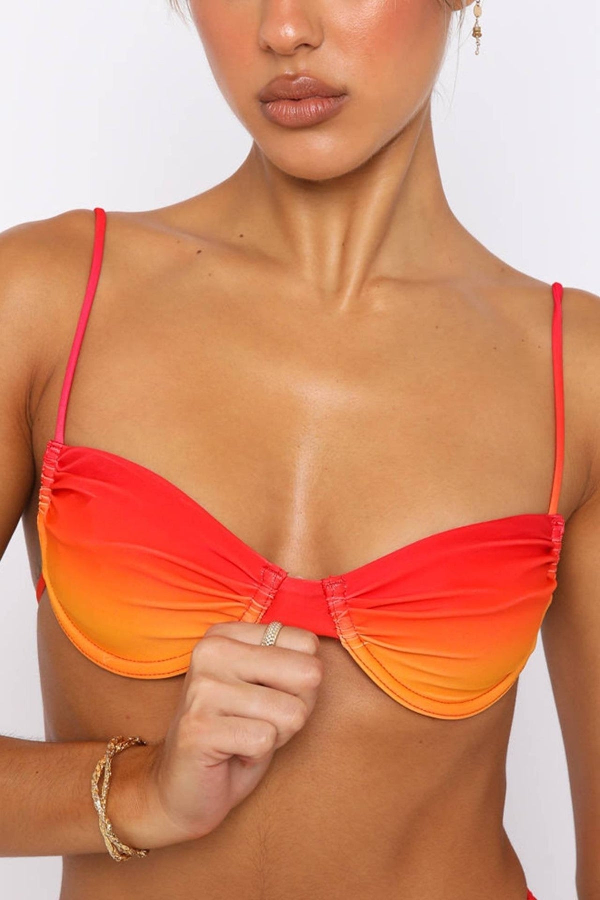 Brook Patterned Gradient Bikini