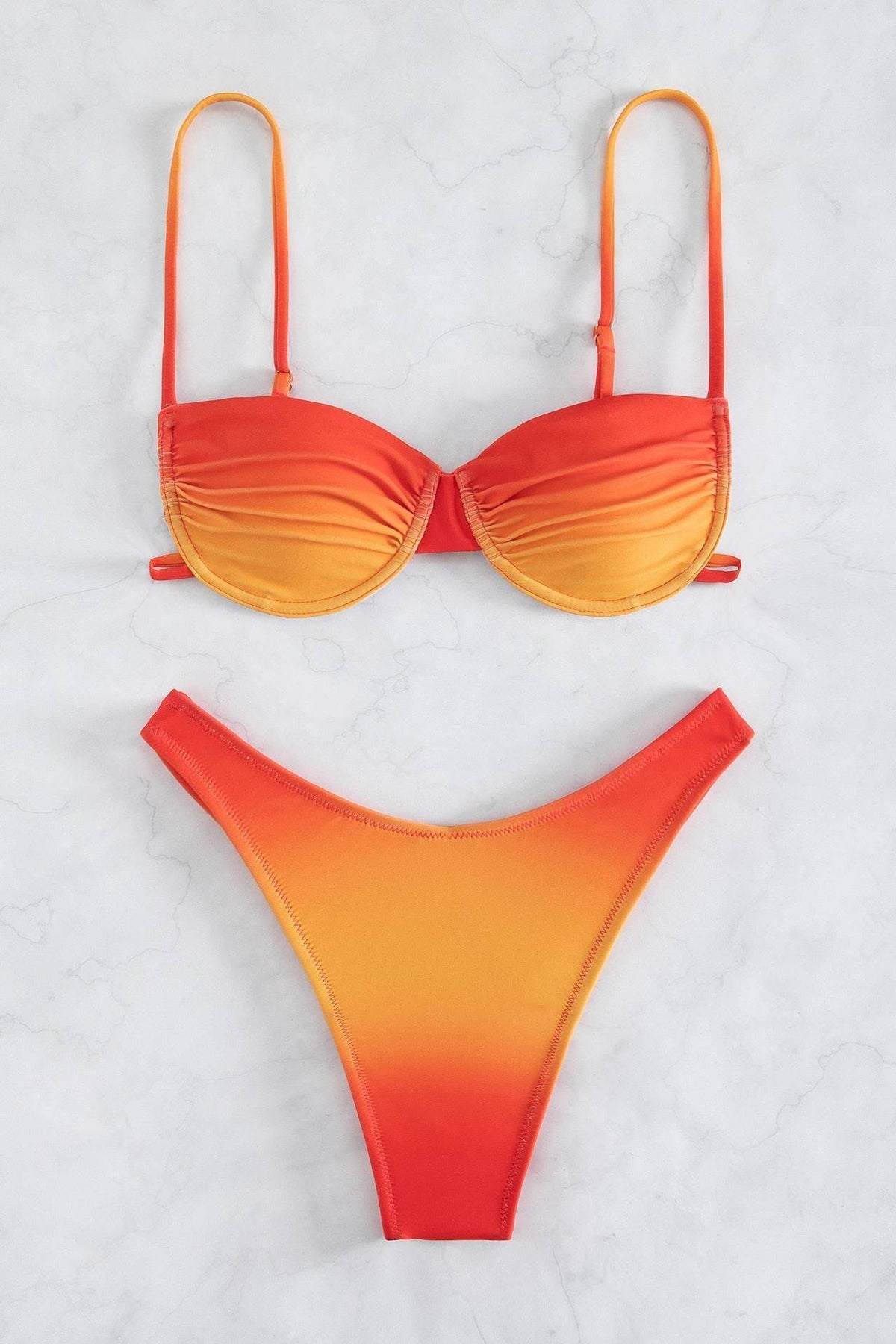 Brook Patterned Gradient Bikini