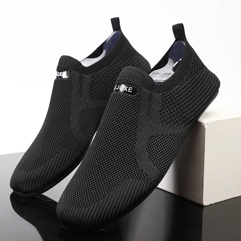 Mesh Knit Slides with Breathable Upper