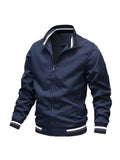 Lightweight Polyester Bomber Jacket