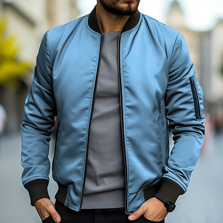 Bomber Jacket with Lined