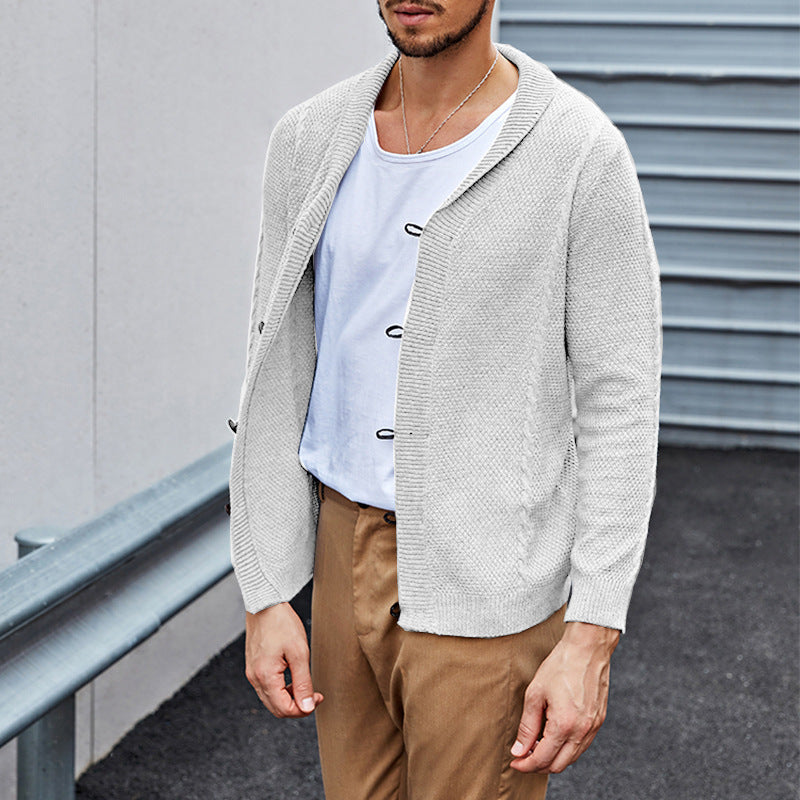 Knit Cardigan with Button Front