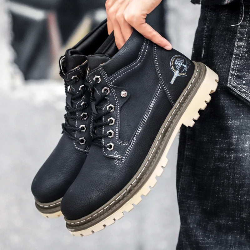 Boots with Padded Collar