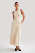 Claire Knit Sleeveless Maxi-Length Dress