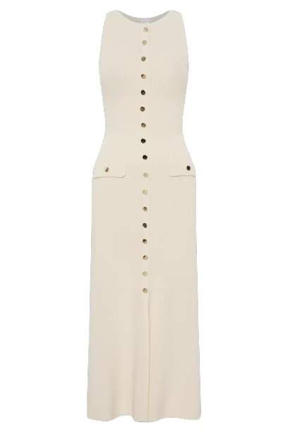 Claire Knit Sleeveless Maxi-Length Dress