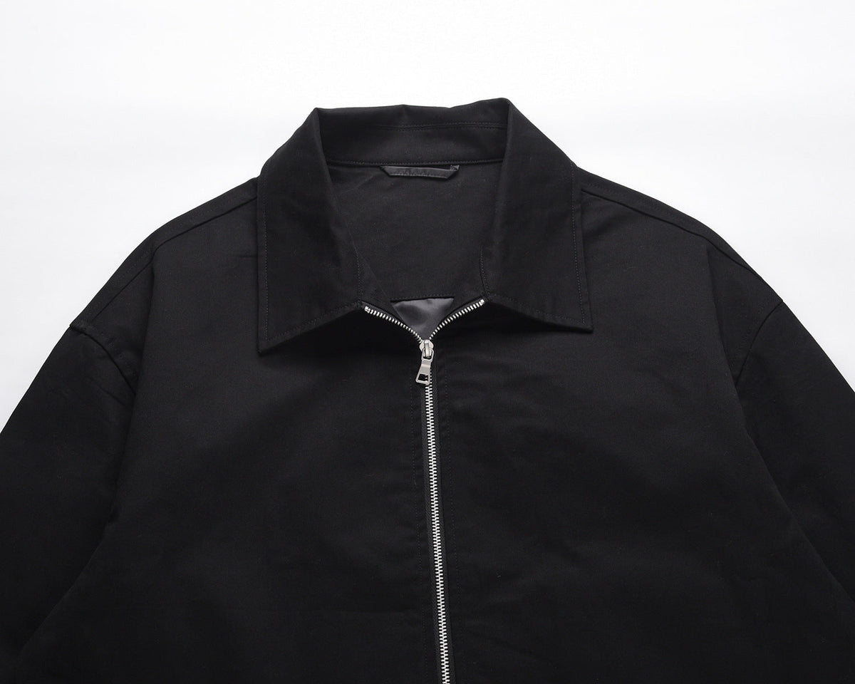 Sporty Jacket with Textured Knit