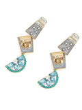 Statement Cocktail Diamante Drop Earrings