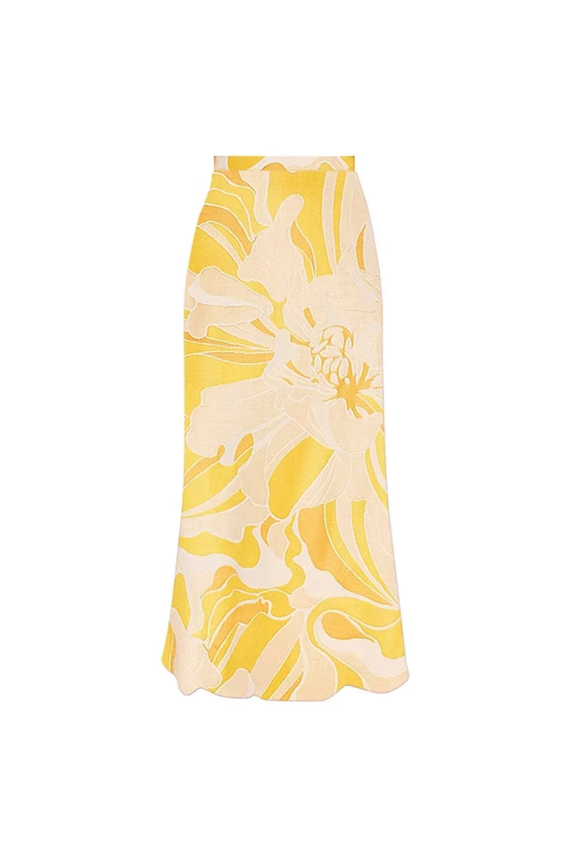 3D Flower Strapless Solid One-Piece Swimwear