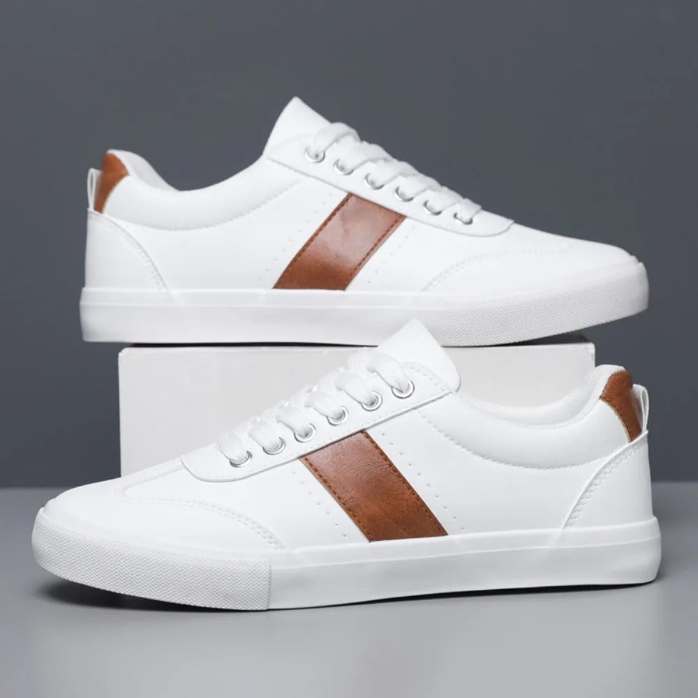 Suede Sneakers with Rubber Sole