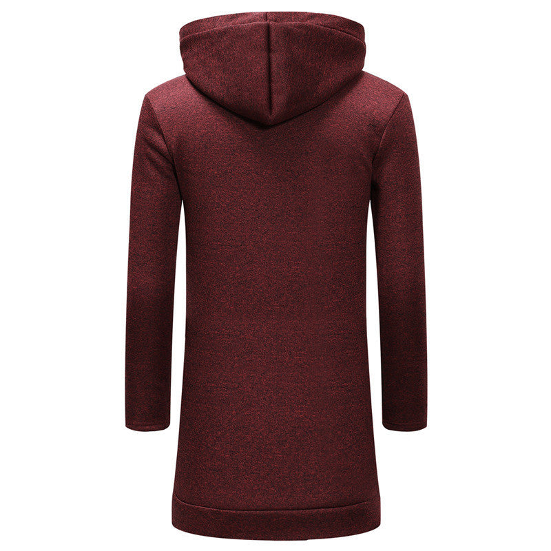 Wool Blend Sweater with Hood