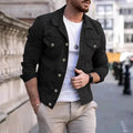 Denim Jacket with Zip Front