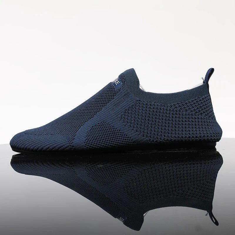 Mesh Knit Slides with Breathable Upper
