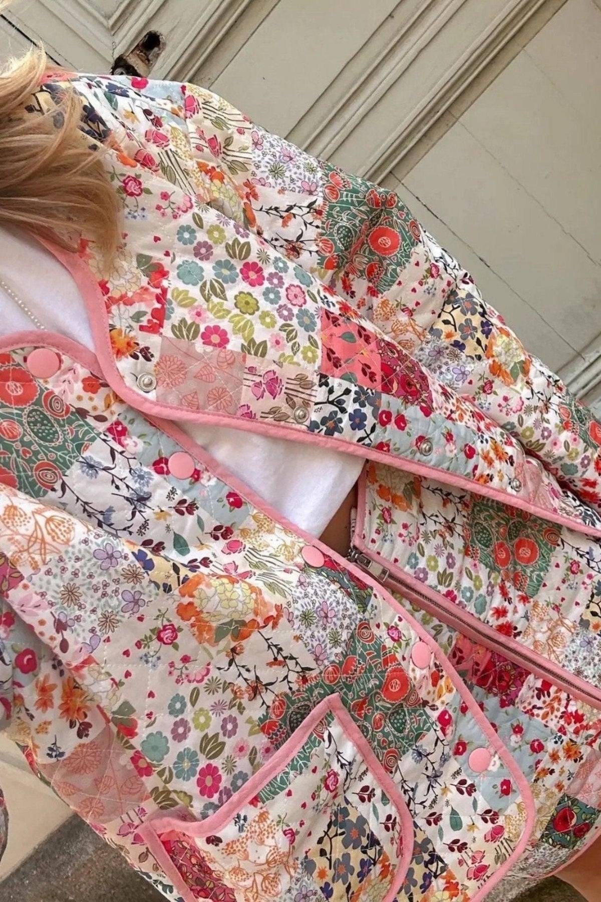 Dana Patterned Quilted Puffer Set