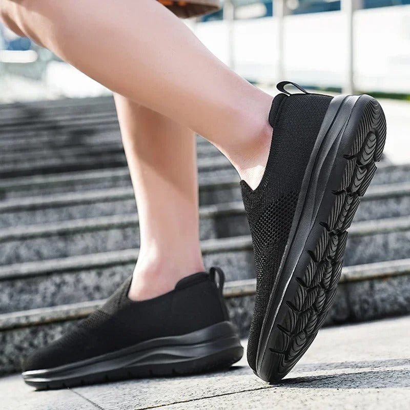 Knit Sneakers with Flexible Sole