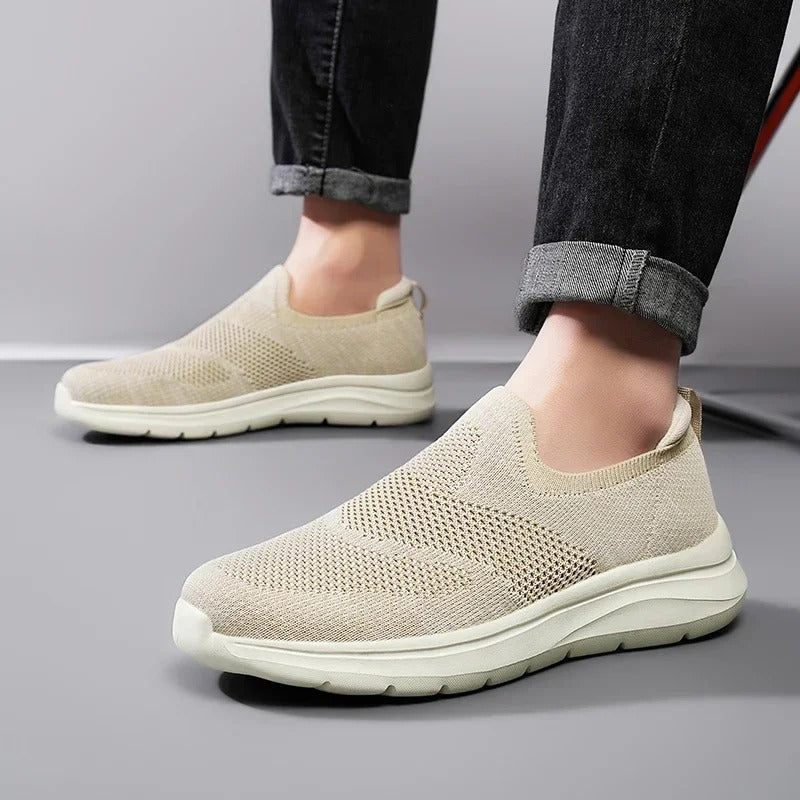 Knit Sneakers with Flexible Sole