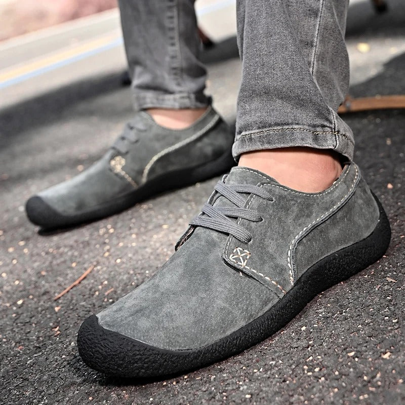 Casual Leather Oxford Shoes