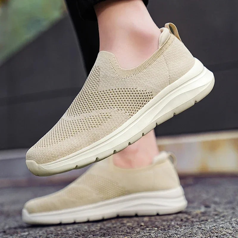 Knit Sneakers with Flexible Sole
