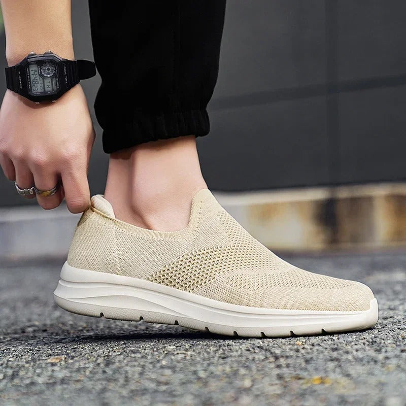 Knit Sneakers with Flexible Sole