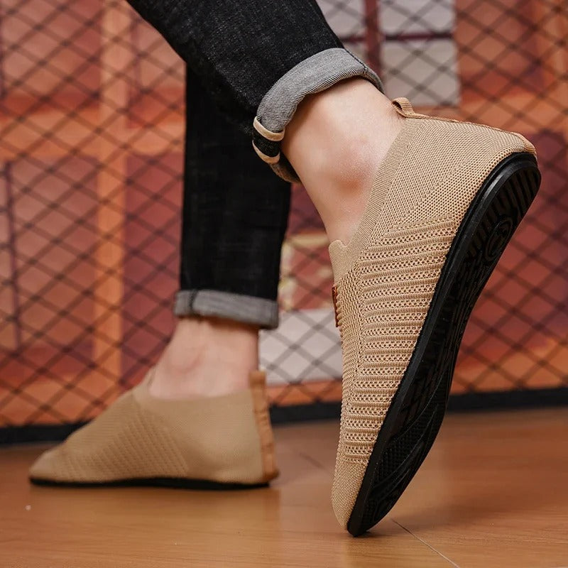 Knit Slides with Breathable Upper